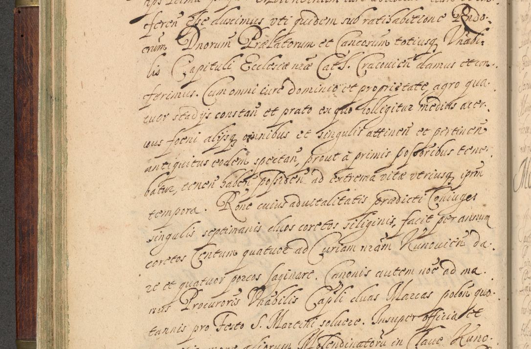Zdjęcie nr 93 dla obiektu archiwalnego: Volumen IV. Acta saecularia episcopatus Cracoviensis annorum 1636 - 1641, tum et aliquot mensium secundi sub tempus R. D. Jacobi Zadzik, episcopi Cracoviensis, ducis Severiae conscripta