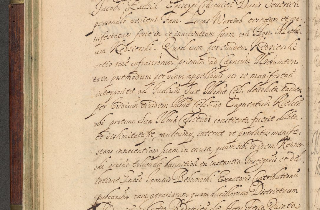 Zdjęcie nr 91 dla obiektu archiwalnego: Volumen IV. Acta saecularia episcopatus Cracoviensis annorum 1636 - 1641, tum et aliquot mensium secundi sub tempus R. D. Jacobi Zadzik, episcopi Cracoviensis, ducis Severiae conscripta