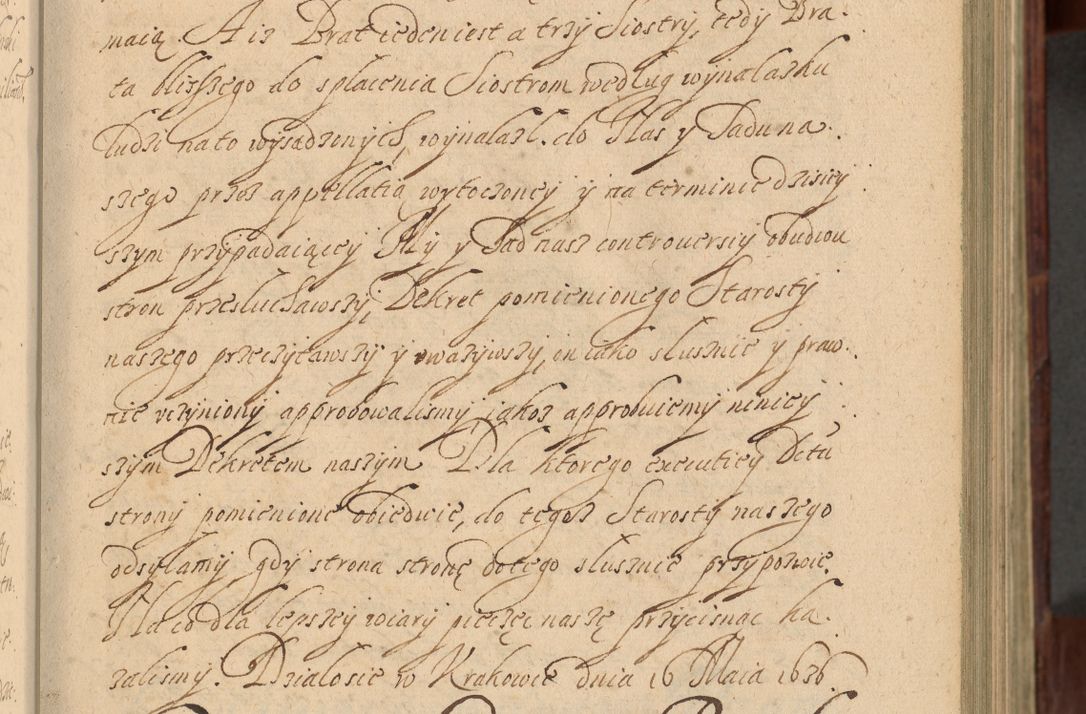 Zdjęcie nr 84 dla obiektu archiwalnego: Volumen IV. Acta saecularia episcopatus Cracoviensis annorum 1636 - 1641, tum et aliquot mensium secundi sub tempus R. D. Jacobi Zadzik, episcopi Cracoviensis, ducis Severiae conscripta