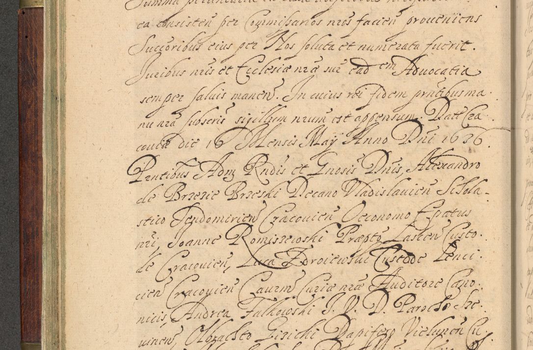 Zdjęcie nr 79 dla obiektu archiwalnego: Volumen IV. Acta saecularia episcopatus Cracoviensis annorum 1636 - 1641, tum et aliquot mensium secundi sub tempus R. D. Jacobi Zadzik, episcopi Cracoviensis, ducis Severiae conscripta