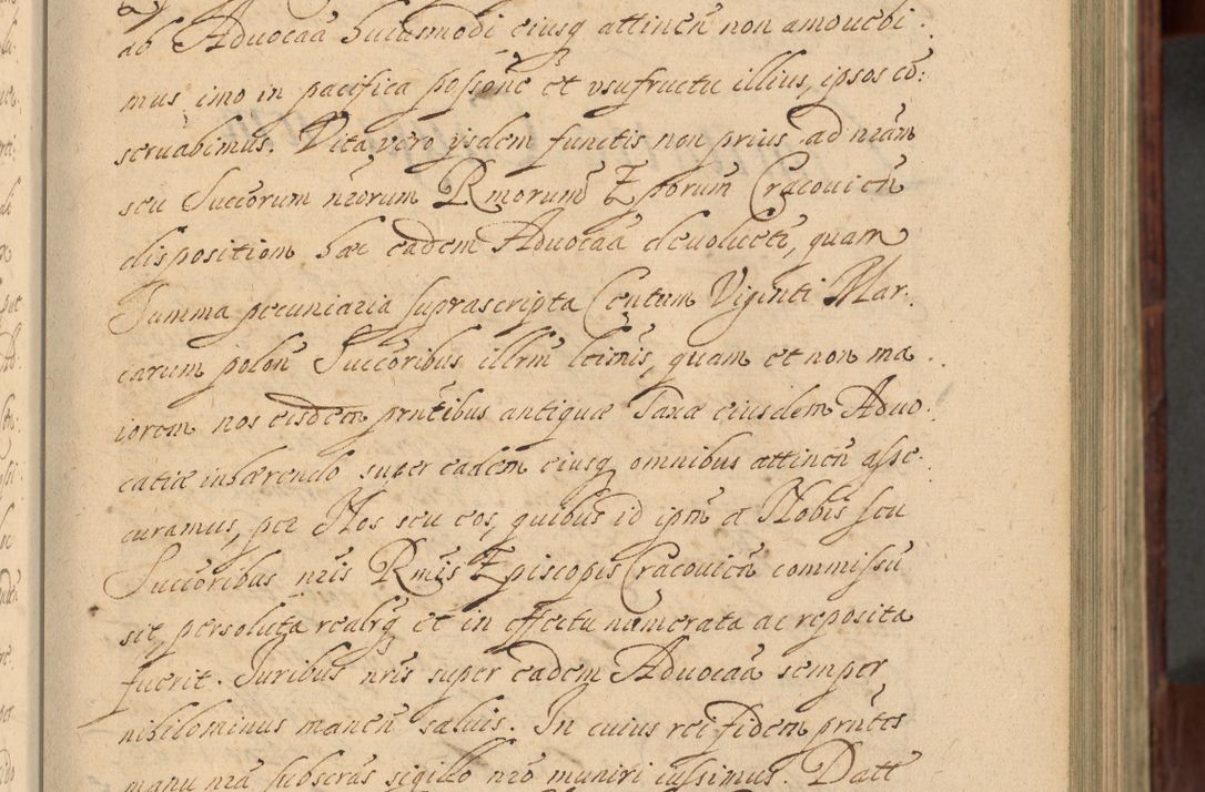 Zdjęcie nr 74 dla obiektu archiwalnego: Volumen IV. Acta saecularia episcopatus Cracoviensis annorum 1636 - 1641, tum et aliquot mensium secundi sub tempus R. D. Jacobi Zadzik, episcopi Cracoviensis, ducis Severiae conscripta