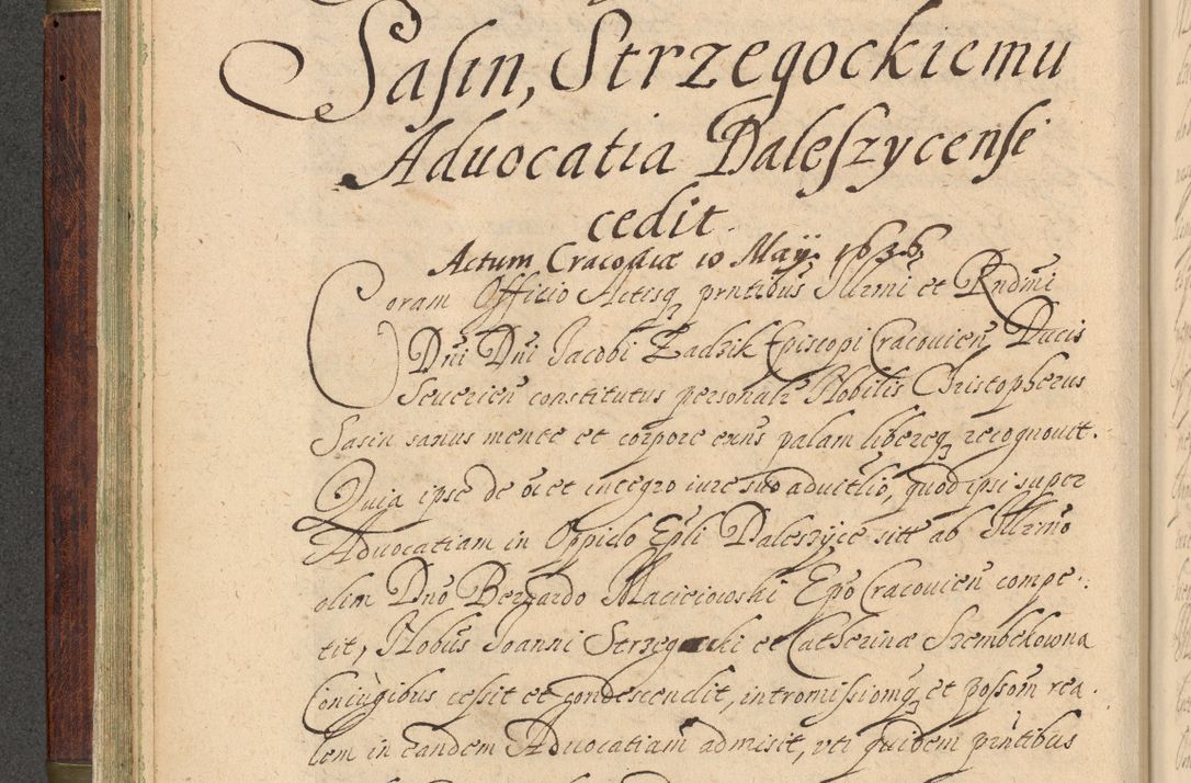 Zdjęcie nr 69 dla obiektu archiwalnego: Volumen IV. Acta saecularia episcopatus Cracoviensis annorum 1636 - 1641, tum et aliquot mensium secundi sub tempus R. D. Jacobi Zadzik, episcopi Cracoviensis, ducis Severiae conscripta