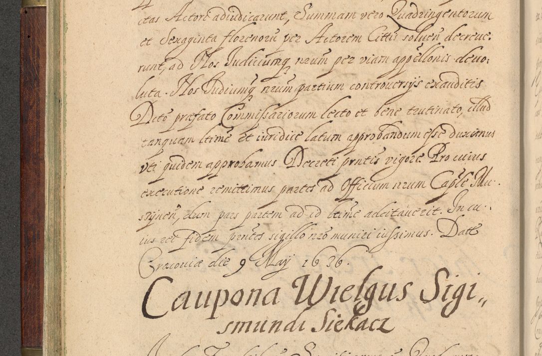 Zdjęcie nr 67 dla obiektu archiwalnego: Volumen IV. Acta saecularia episcopatus Cracoviensis annorum 1636 - 1641, tum et aliquot mensium secundi sub tempus R. D. Jacobi Zadzik, episcopi Cracoviensis, ducis Severiae conscripta