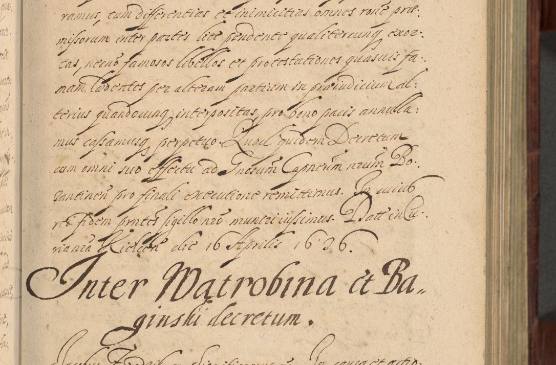 Zdjęcie nr 52 dla obiektu archiwalnego: Volumen IV. Acta saecularia episcopatus Cracoviensis annorum 1636 - 1641, tum et aliquot mensium secundi sub tempus R. D. Jacobi Zadzik, episcopi Cracoviensis, ducis Severiae conscripta