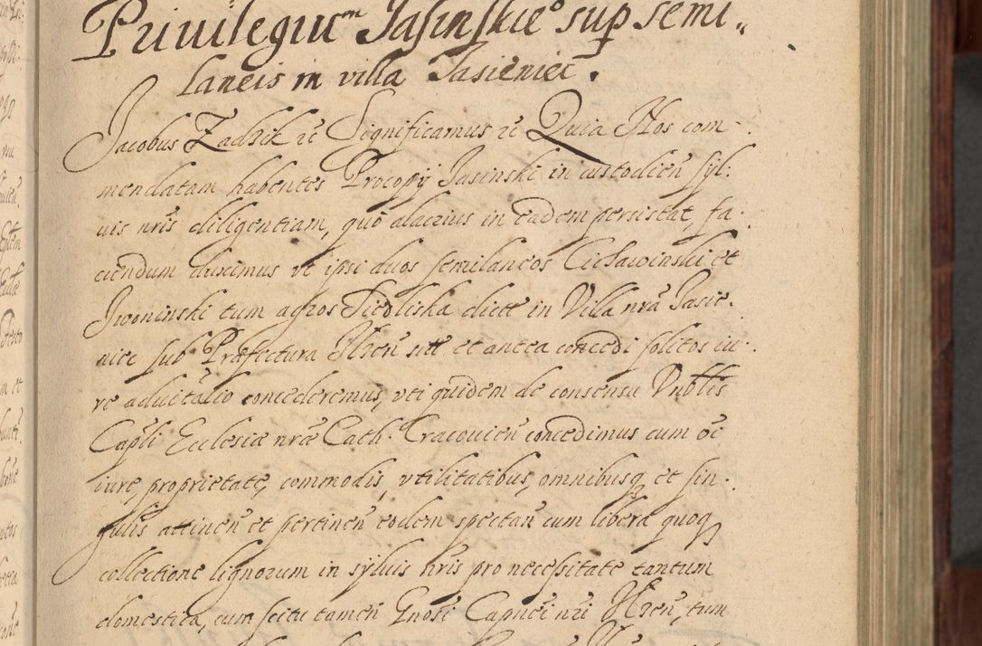 Zdjęcie nr 46 dla obiektu archiwalnego: Volumen IV. Acta saecularia episcopatus Cracoviensis annorum 1636 - 1641, tum et aliquot mensium secundi sub tempus R. D. Jacobi Zadzik, episcopi Cracoviensis, ducis Severiae conscripta