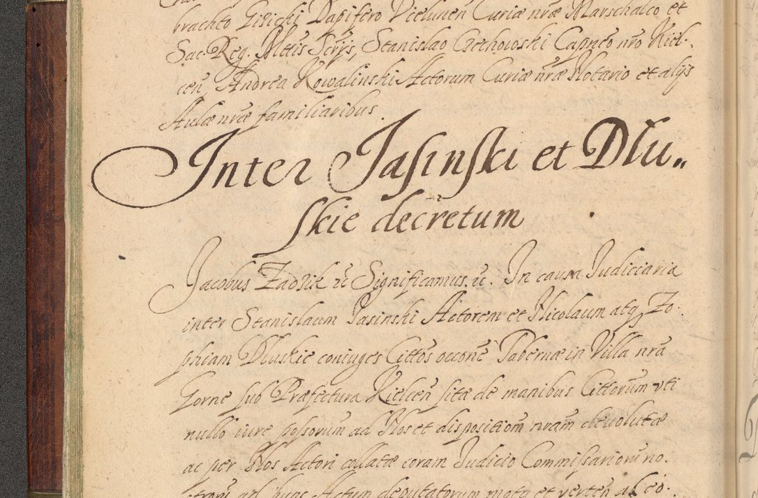 Zdjęcie nr 43 dla obiektu archiwalnego: Volumen IV. Acta saecularia episcopatus Cracoviensis annorum 1636 - 1641, tum et aliquot mensium secundi sub tempus R. D. Jacobi Zadzik, episcopi Cracoviensis, ducis Severiae conscripta