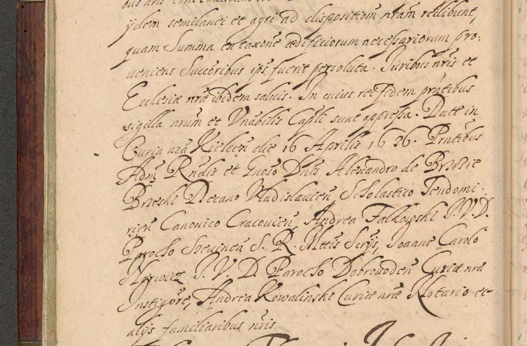 Zdjęcie nr 47 dla obiektu archiwalnego: Volumen IV. Acta saecularia episcopatus Cracoviensis annorum 1636 - 1641, tum et aliquot mensium secundi sub tempus R. D. Jacobi Zadzik, episcopi Cracoviensis, ducis Severiae conscripta