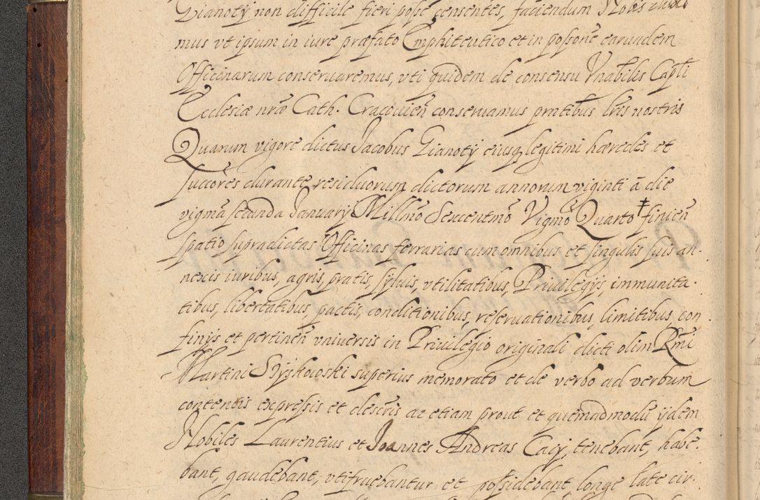 Zdjęcie nr 41 dla obiektu archiwalnego: Volumen IV. Acta saecularia episcopatus Cracoviensis annorum 1636 - 1641, tum et aliquot mensium secundi sub tempus R. D. Jacobi Zadzik, episcopi Cracoviensis, ducis Severiae conscripta