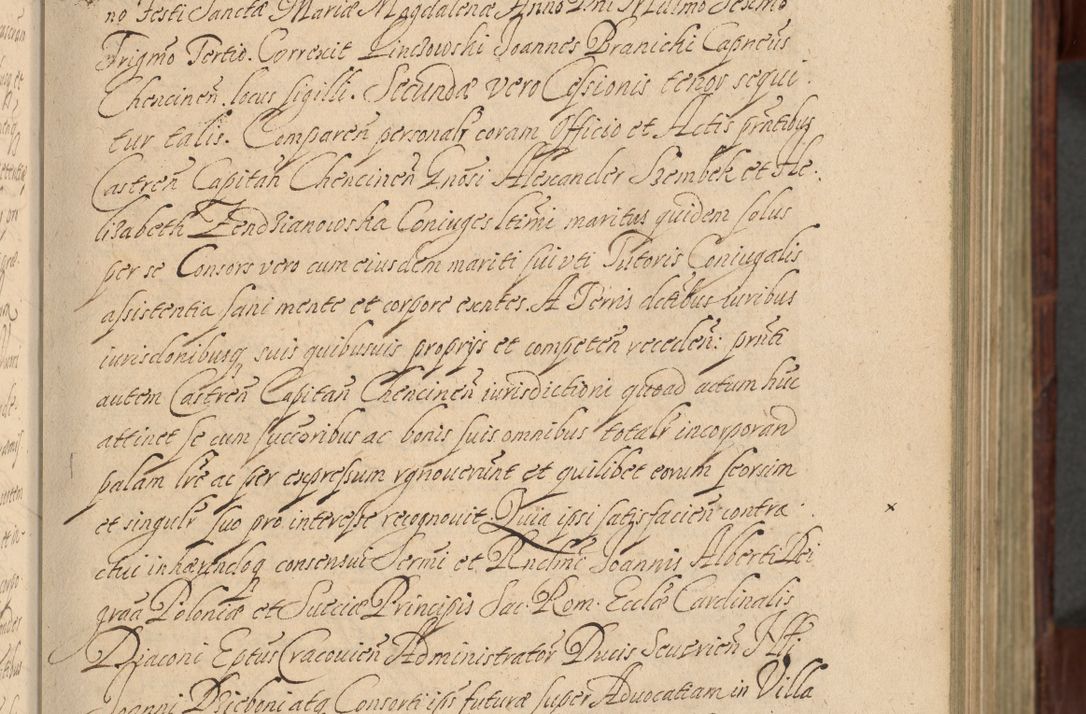 Zdjęcie nr 30 dla obiektu archiwalnego: Volumen IV. Acta saecularia episcopatus Cracoviensis annorum 1636 - 1641, tum et aliquot mensium secundi sub tempus R. D. Jacobi Zadzik, episcopi Cracoviensis, ducis Severiae conscripta