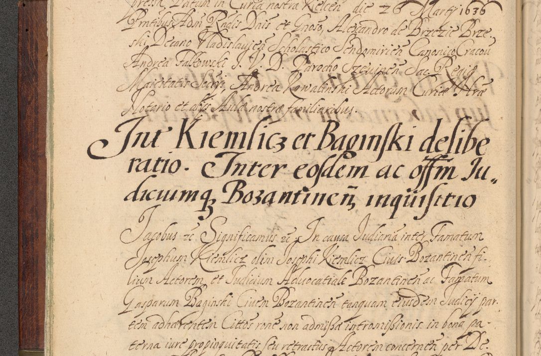 Zdjęcie nr 23 dla obiektu archiwalnego: Volumen IV. Acta saecularia episcopatus Cracoviensis annorum 1636 - 1641, tum et aliquot mensium secundi sub tempus R. D. Jacobi Zadzik, episcopi Cracoviensis, ducis Severiae conscripta