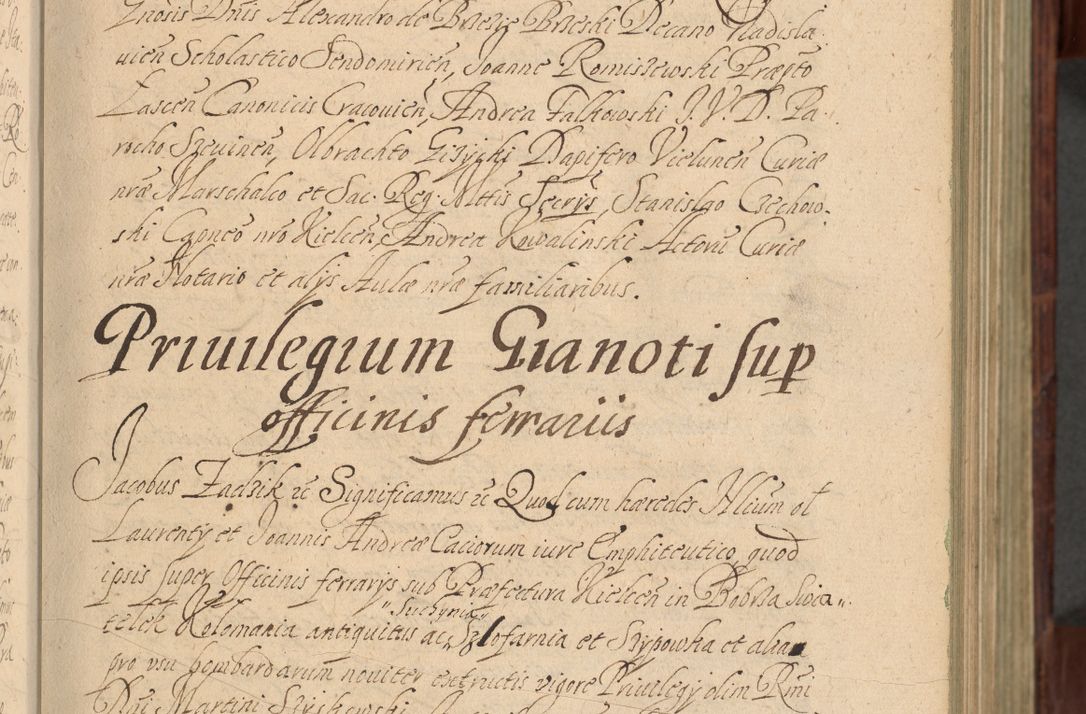 Zdjęcie nr 40 dla obiektu archiwalnego: Volumen IV. Acta saecularia episcopatus Cracoviensis annorum 1636 - 1641, tum et aliquot mensium secundi sub tempus R. D. Jacobi Zadzik, episcopi Cracoviensis, ducis Severiae conscripta
