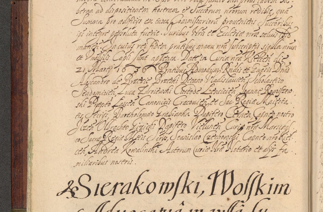 Zdjęcie nr 21 dla obiektu archiwalnego: Volumen IV. Acta saecularia episcopatus Cracoviensis annorum 1636 - 1641, tum et aliquot mensium secundi sub tempus R. D. Jacobi Zadzik, episcopi Cracoviensis, ducis Severiae conscripta