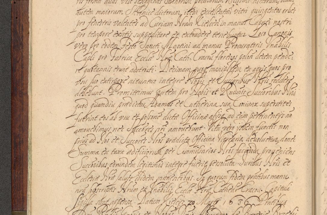 Zdjęcie nr 19 dla obiektu archiwalnego: Volumen IV. Acta saecularia episcopatus Cracoviensis annorum 1636 - 1641, tum et aliquot mensium secundi sub tempus R. D. Jacobi Zadzik, episcopi Cracoviensis, ducis Severiae conscripta