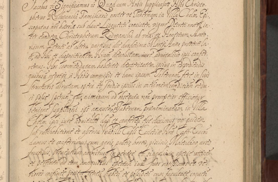 Zdjęcie nr 20 dla obiektu archiwalnego: Volumen IV. Acta saecularia episcopatus Cracoviensis annorum 1636 - 1641, tum et aliquot mensium secundi sub tempus R. D. Jacobi Zadzik, episcopi Cracoviensis, ducis Severiae conscripta