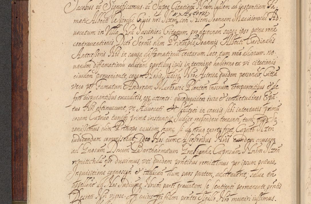 Zdjęcie nr 13 dla obiektu archiwalnego: Volumen IV. Acta saecularia episcopatus Cracoviensis annorum 1636 - 1641, tum et aliquot mensium secundi sub tempus R. D. Jacobi Zadzik, episcopi Cracoviensis, ducis Severiae conscripta