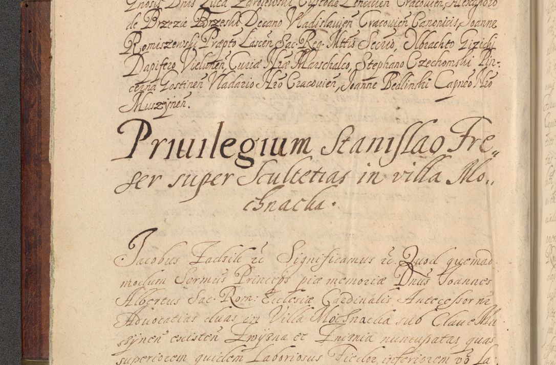 Zdjęcie nr 11 dla obiektu archiwalnego: Volumen IV. Acta saecularia episcopatus Cracoviensis annorum 1636 - 1641, tum et aliquot mensium secundi sub tempus R. D. Jacobi Zadzik, episcopi Cracoviensis, ducis Severiae conscripta