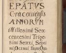 Zdjęcie nr 8 dla obiektu archiwalnego: Volumen IV. Acta saecularia episcopatus Cracoviensis annorum 1636 - 1641, tum et aliquot mensium secundi sub tempus R. D. Jacobi Zadzik, episcopi Cracoviensis, ducis Severiae conscripta