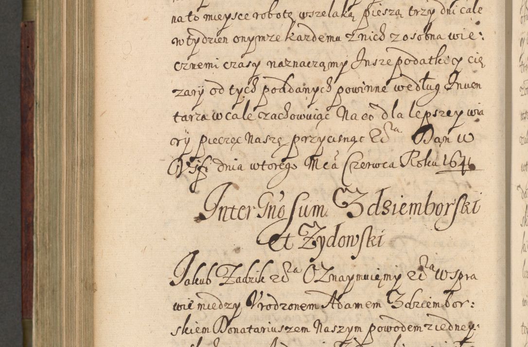 Zdjęcie nr 795 dla obiektu archiwalnego: Volumen IV. Acta saecularia episcopatus Cracoviensis annorum 1636 - 1641, tum et aliquot mensium secundi sub tempus R. D. Jacobi Zadzik, episcopi Cracoviensis, ducis Severiae conscripta
