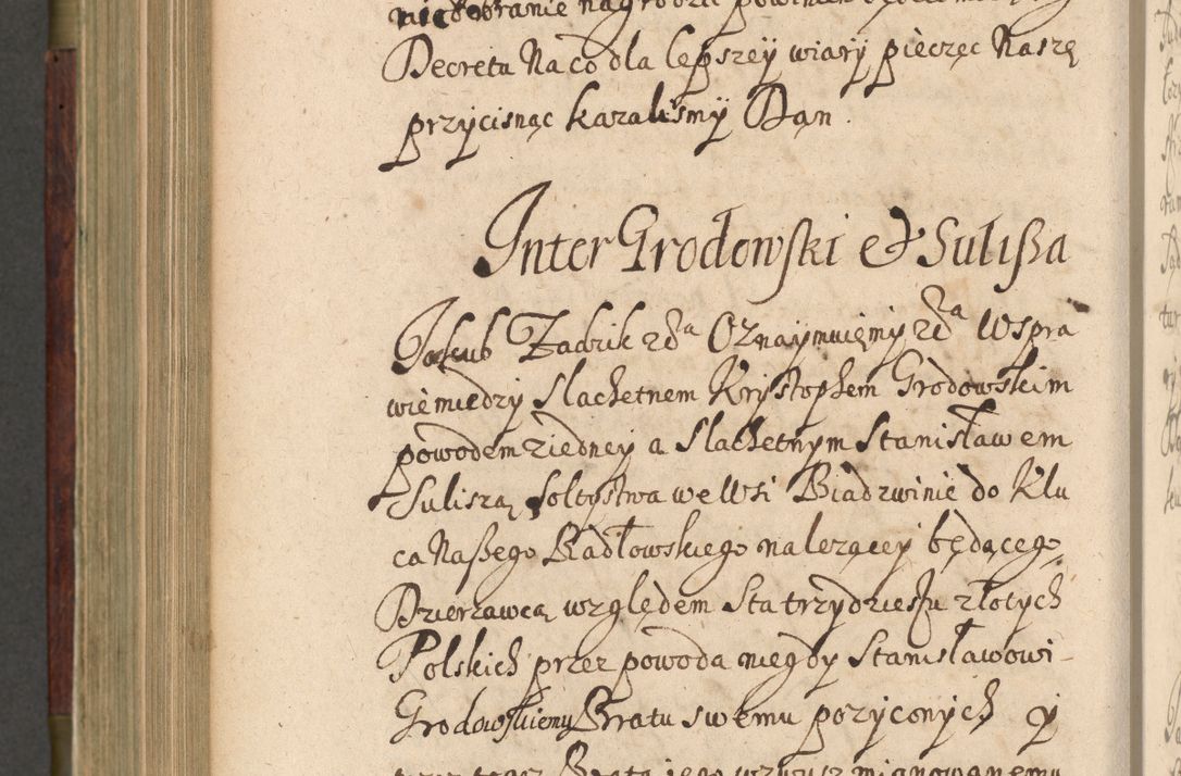 Zdjęcie nr 793 dla obiektu archiwalnego: Volumen IV. Acta saecularia episcopatus Cracoviensis annorum 1636 - 1641, tum et aliquot mensium secundi sub tempus R. D. Jacobi Zadzik, episcopi Cracoviensis, ducis Severiae conscripta