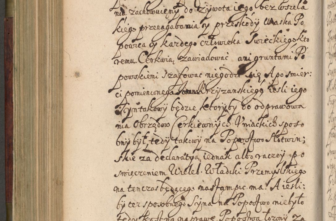 Zdjęcie nr 785 dla obiektu archiwalnego: Volumen IV. Acta saecularia episcopatus Cracoviensis annorum 1636 - 1641, tum et aliquot mensium secundi sub tempus R. D. Jacobi Zadzik, episcopi Cracoviensis, ducis Severiae conscripta