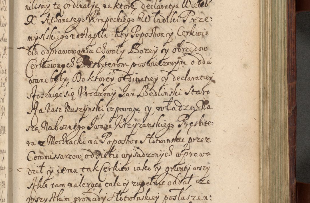 Zdjęcie nr 784 dla obiektu archiwalnego: Volumen IV. Acta saecularia episcopatus Cracoviensis annorum 1636 - 1641, tum et aliquot mensium secundi sub tempus R. D. Jacobi Zadzik, episcopi Cracoviensis, ducis Severiae conscripta