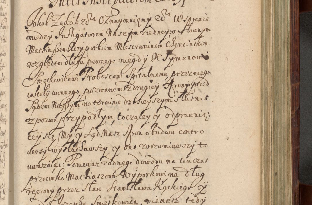 Zdjęcie nr 774 dla obiektu archiwalnego: Volumen IV. Acta saecularia episcopatus Cracoviensis annorum 1636 - 1641, tum et aliquot mensium secundi sub tempus R. D. Jacobi Zadzik, episcopi Cracoviensis, ducis Severiae conscripta