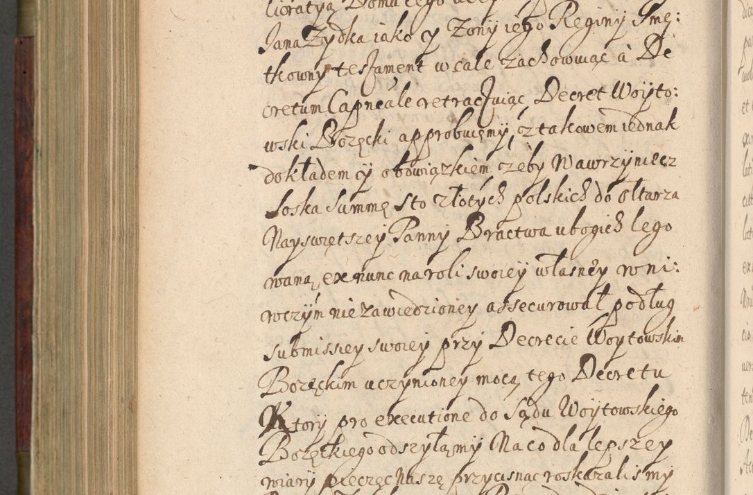 Zdjęcie nr 765 dla obiektu archiwalnego: Volumen IV. Acta saecularia episcopatus Cracoviensis annorum 1636 - 1641, tum et aliquot mensium secundi sub tempus R. D. Jacobi Zadzik, episcopi Cracoviensis, ducis Severiae conscripta