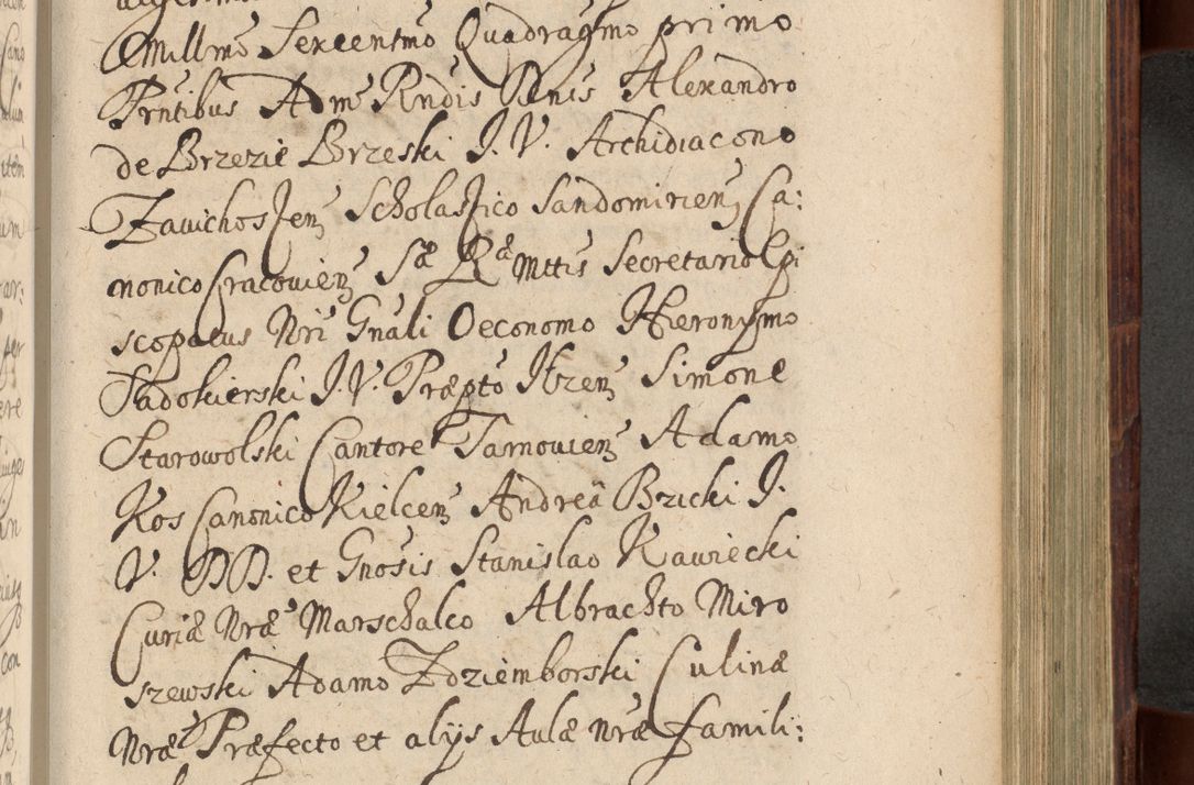 Zdjęcie nr 752 dla obiektu archiwalnego: Volumen IV. Acta saecularia episcopatus Cracoviensis annorum 1636 - 1641, tum et aliquot mensium secundi sub tempus R. D. Jacobi Zadzik, episcopi Cracoviensis, ducis Severiae conscripta