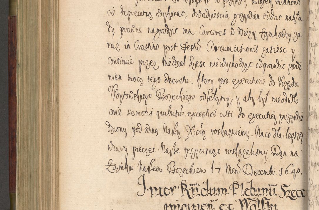 Zdjęcie nr 719 dla obiektu archiwalnego: Volumen IV. Acta saecularia episcopatus Cracoviensis annorum 1636 - 1641, tum et aliquot mensium secundi sub tempus R. D. Jacobi Zadzik, episcopi Cracoviensis, ducis Severiae conscripta
