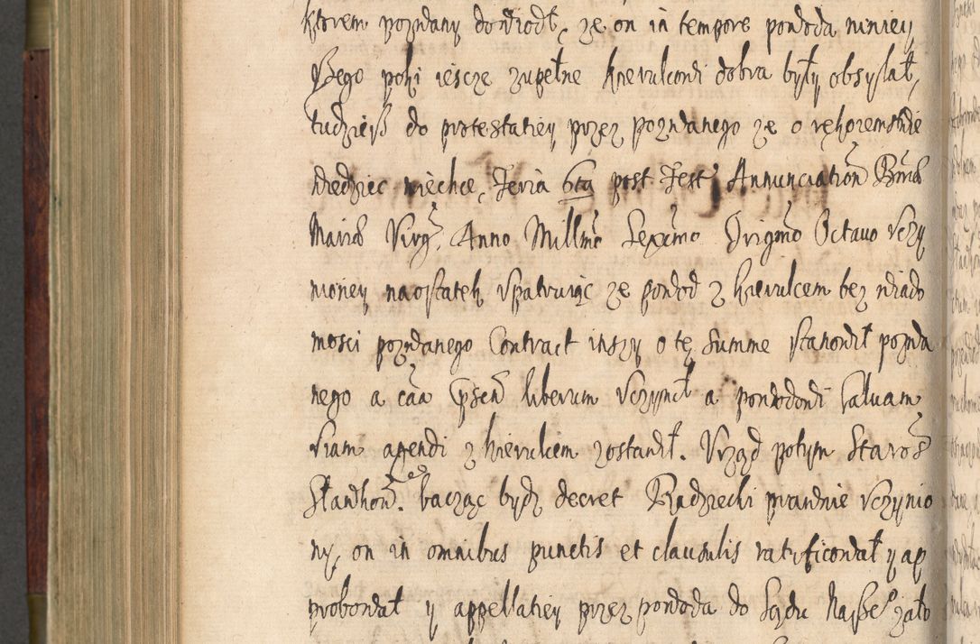 Zdjęcie nr 701 dla obiektu archiwalnego: Volumen IV. Acta saecularia episcopatus Cracoviensis annorum 1636 - 1641, tum et aliquot mensium secundi sub tempus R. D. Jacobi Zadzik, episcopi Cracoviensis, ducis Severiae conscripta
