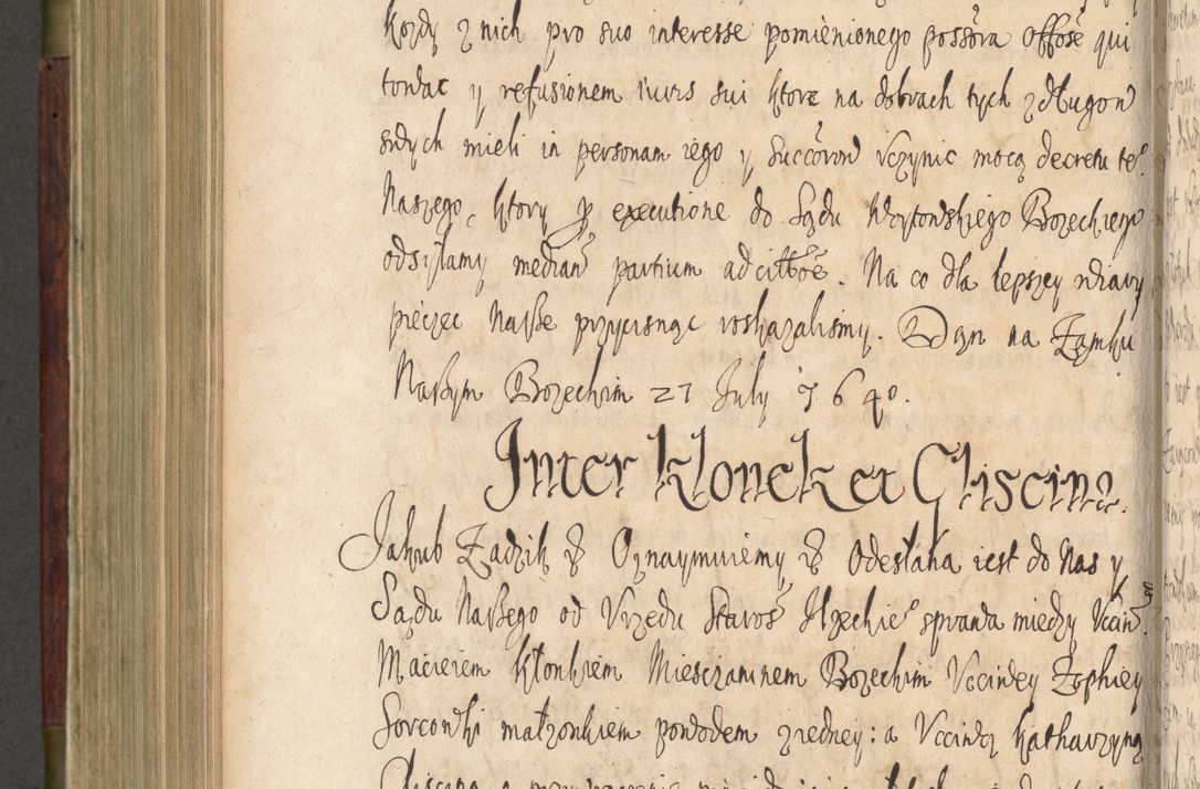 Zdjęcie nr 691 dla obiektu archiwalnego: Volumen IV. Acta saecularia episcopatus Cracoviensis annorum 1636 - 1641, tum et aliquot mensium secundi sub tempus R. D. Jacobi Zadzik, episcopi Cracoviensis, ducis Severiae conscripta