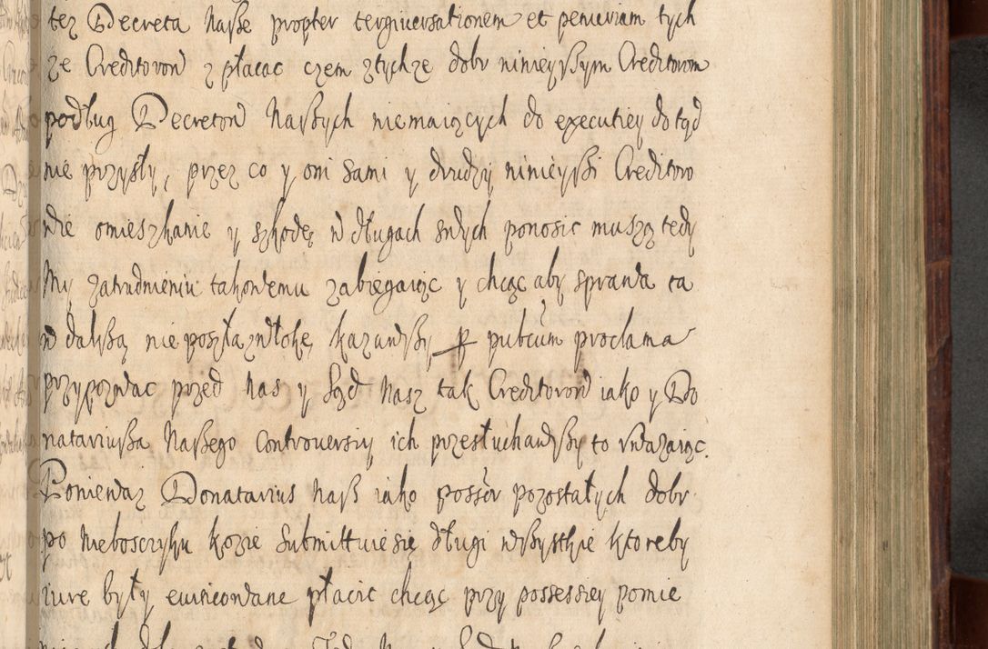 Zdjęcie nr 690 dla obiektu archiwalnego: Volumen IV. Acta saecularia episcopatus Cracoviensis annorum 1636 - 1641, tum et aliquot mensium secundi sub tempus R. D. Jacobi Zadzik, episcopi Cracoviensis, ducis Severiae conscripta