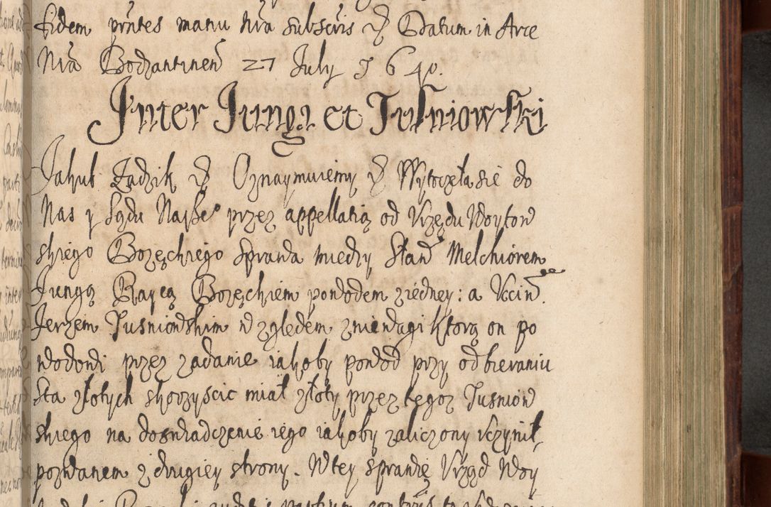 Zdjęcie nr 684 dla obiektu archiwalnego: Volumen IV. Acta saecularia episcopatus Cracoviensis annorum 1636 - 1641, tum et aliquot mensium secundi sub tempus R. D. Jacobi Zadzik, episcopi Cracoviensis, ducis Severiae conscripta