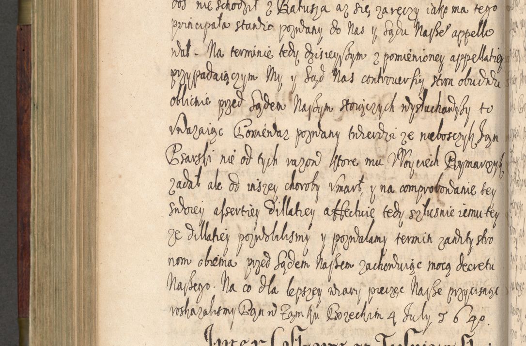 Zdjęcie nr 669 dla obiektu archiwalnego: Volumen IV. Acta saecularia episcopatus Cracoviensis annorum 1636 - 1641, tum et aliquot mensium secundi sub tempus R. D. Jacobi Zadzik, episcopi Cracoviensis, ducis Severiae conscripta