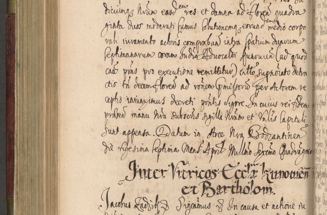 Zdjęcie nr 661 dla obiektu archiwalnego: Volumen IV. Acta saecularia episcopatus Cracoviensis annorum 1636 - 1641, tum et aliquot mensium secundi sub tempus R. D. Jacobi Zadzik, episcopi Cracoviensis, ducis Severiae conscripta