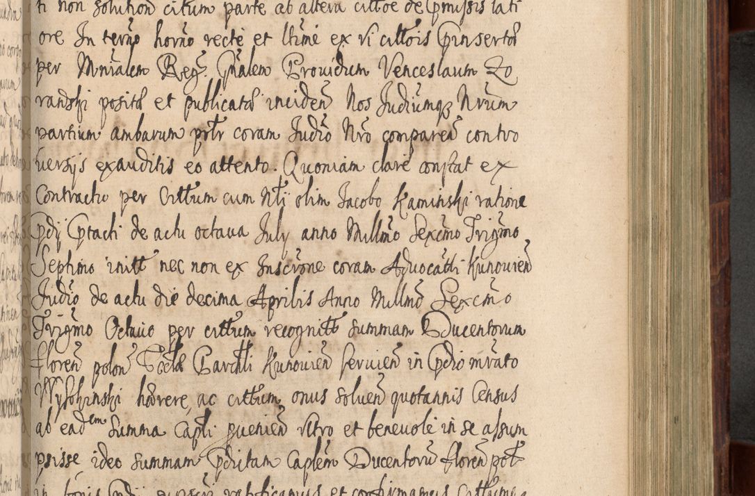 Zdjęcie nr 662 dla obiektu archiwalnego: Volumen IV. Acta saecularia episcopatus Cracoviensis annorum 1636 - 1641, tum et aliquot mensium secundi sub tempus R. D. Jacobi Zadzik, episcopi Cracoviensis, ducis Severiae conscripta