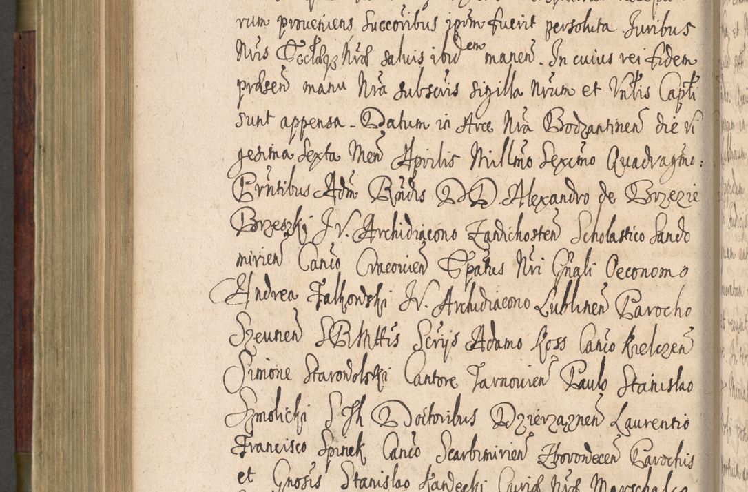 Zdjęcie nr 659 dla obiektu archiwalnego: Volumen IV. Acta saecularia episcopatus Cracoviensis annorum 1636 - 1641, tum et aliquot mensium secundi sub tempus R. D. Jacobi Zadzik, episcopi Cracoviensis, ducis Severiae conscripta