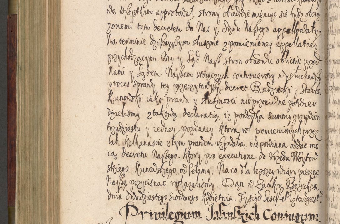 Zdjęcie nr 657 dla obiektu archiwalnego: Volumen IV. Acta saecularia episcopatus Cracoviensis annorum 1636 - 1641, tum et aliquot mensium secundi sub tempus R. D. Jacobi Zadzik, episcopi Cracoviensis, ducis Severiae conscripta