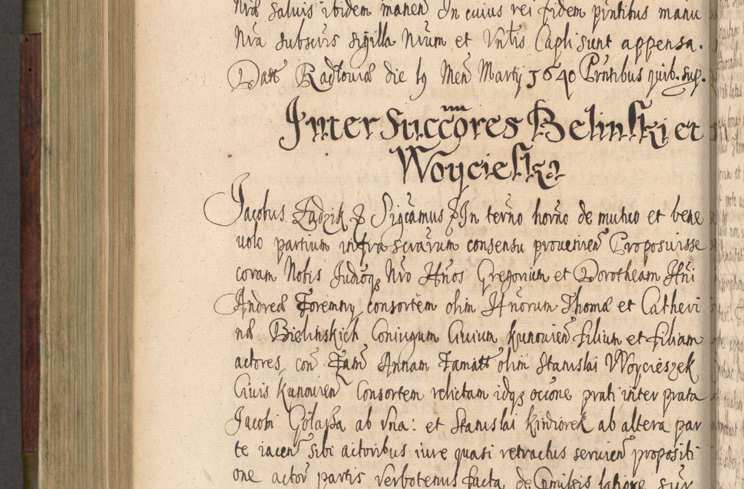 Zdjęcie nr 651 dla obiektu archiwalnego: Volumen IV. Acta saecularia episcopatus Cracoviensis annorum 1636 - 1641, tum et aliquot mensium secundi sub tempus R. D. Jacobi Zadzik, episcopi Cracoviensis, ducis Severiae conscripta