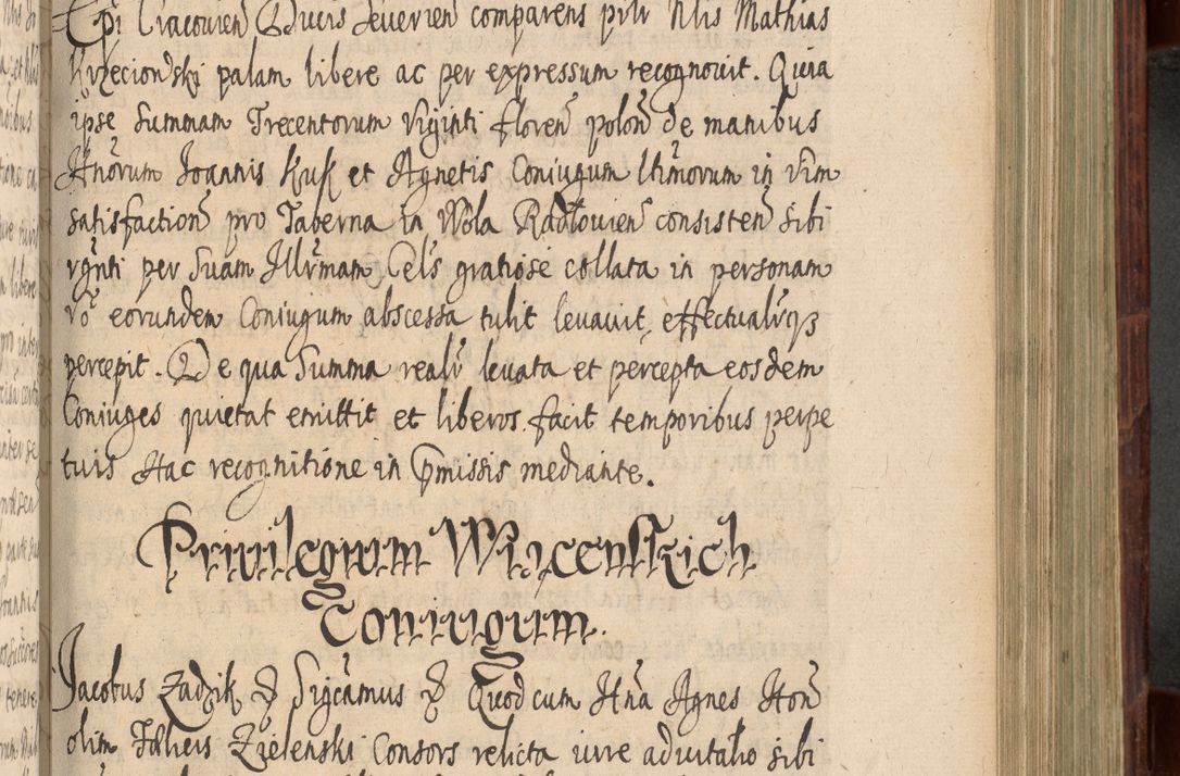 Zdjęcie nr 648 dla obiektu archiwalnego: Volumen IV. Acta saecularia episcopatus Cracoviensis annorum 1636 - 1641, tum et aliquot mensium secundi sub tempus R. D. Jacobi Zadzik, episcopi Cracoviensis, ducis Severiae conscripta