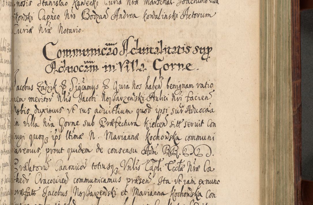 Zdjęcie nr 640 dla obiektu archiwalnego: Volumen IV. Acta saecularia episcopatus Cracoviensis annorum 1636 - 1641, tum et aliquot mensium secundi sub tempus R. D. Jacobi Zadzik, episcopi Cracoviensis, ducis Severiae conscripta