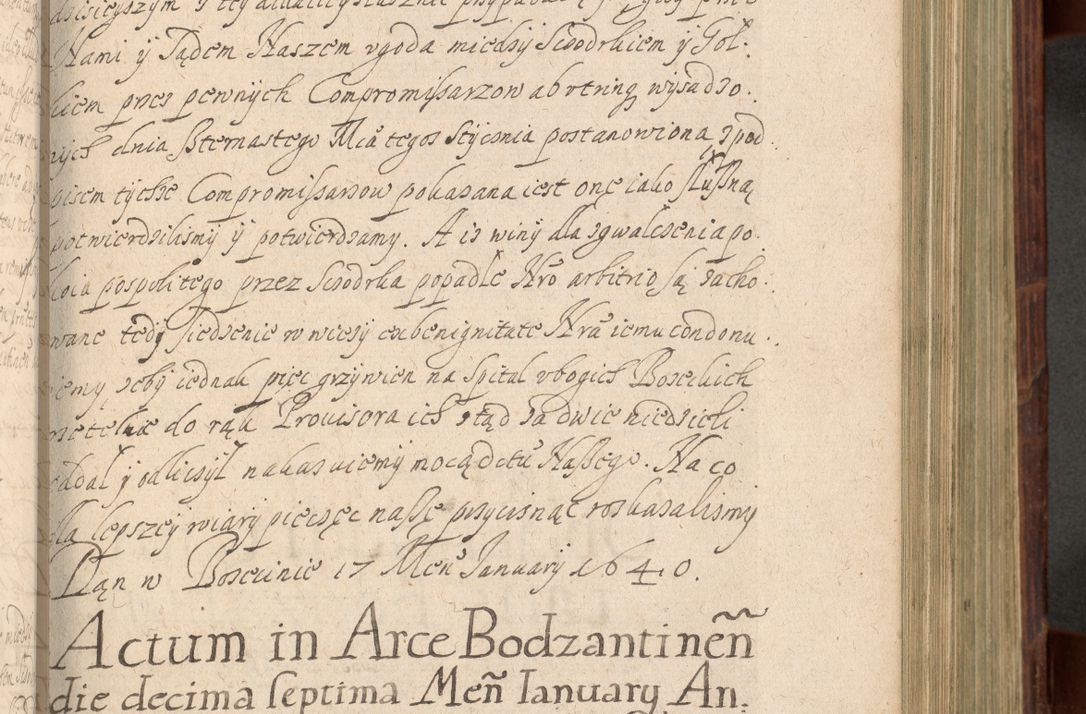 Zdjęcie nr 632 dla obiektu archiwalnego: Volumen IV. Acta saecularia episcopatus Cracoviensis annorum 1636 - 1641, tum et aliquot mensium secundi sub tempus R. D. Jacobi Zadzik, episcopi Cracoviensis, ducis Severiae conscripta