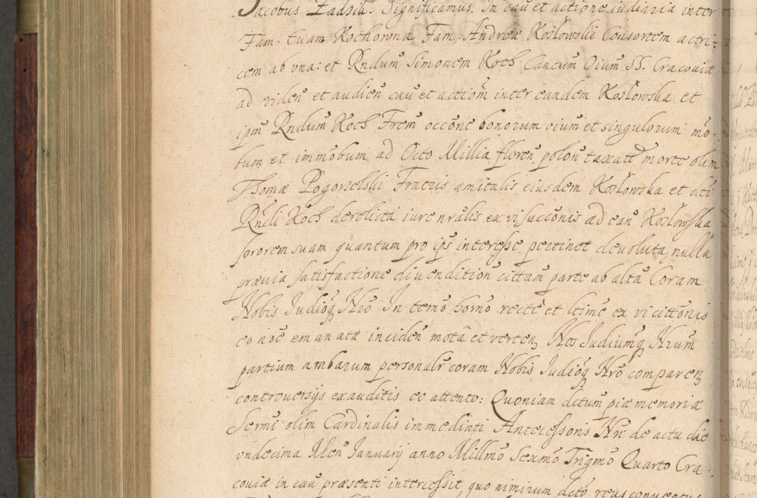 Zdjęcie nr 623 dla obiektu archiwalnego: Volumen IV. Acta saecularia episcopatus Cracoviensis annorum 1636 - 1641, tum et aliquot mensium secundi sub tempus R. D. Jacobi Zadzik, episcopi Cracoviensis, ducis Severiae conscripta