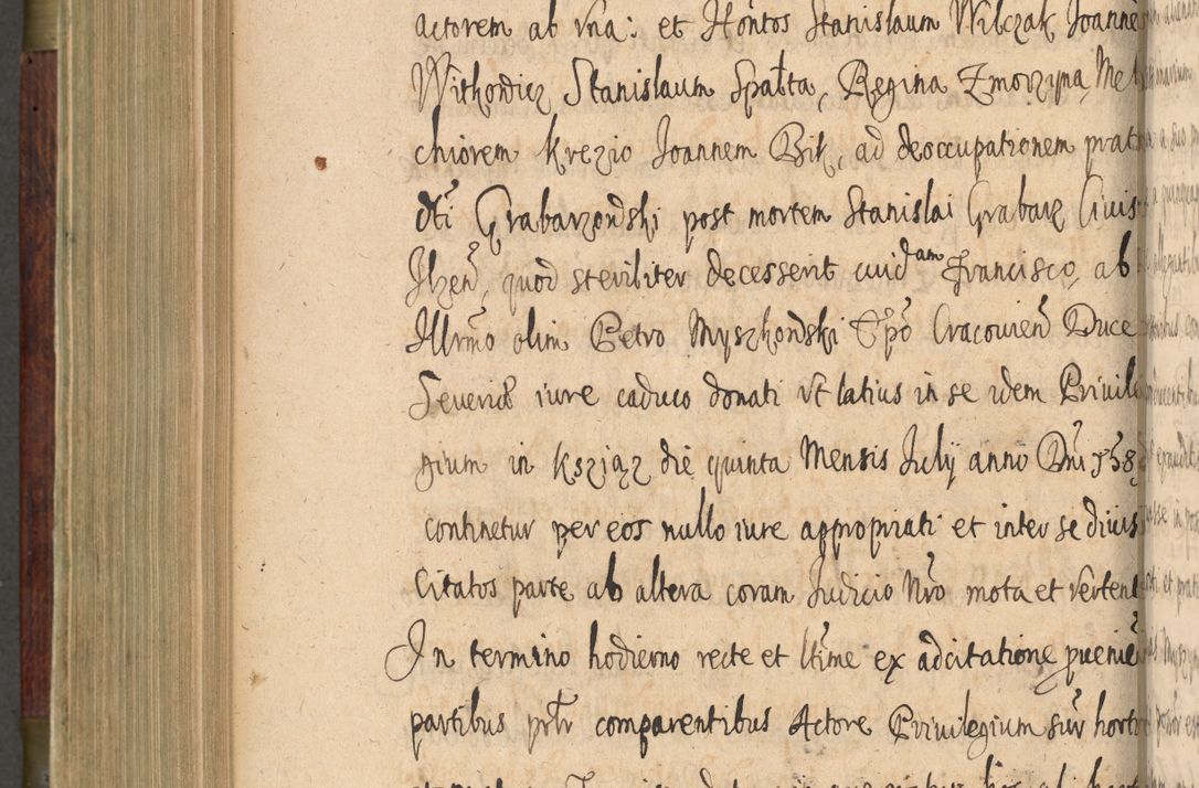 Zdjęcie nr 581 dla obiektu archiwalnego: Volumen IV. Acta saecularia episcopatus Cracoviensis annorum 1636 - 1641, tum et aliquot mensium secundi sub tempus R. D. Jacobi Zadzik, episcopi Cracoviensis, ducis Severiae conscripta