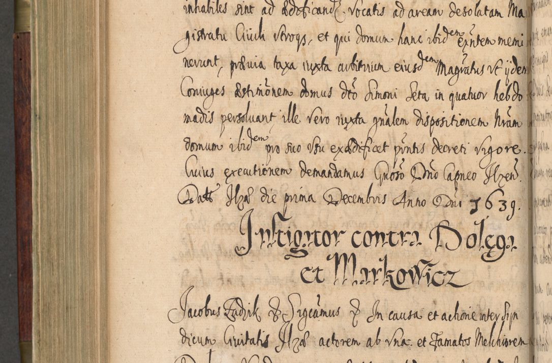 Zdjęcie nr 567 dla obiektu archiwalnego: Volumen IV. Acta saecularia episcopatus Cracoviensis annorum 1636 - 1641, tum et aliquot mensium secundi sub tempus R. D. Jacobi Zadzik, episcopi Cracoviensis, ducis Severiae conscripta