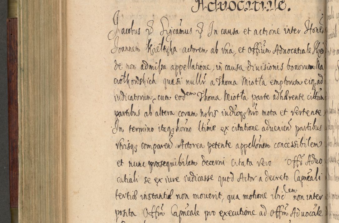 Zdjęcie nr 559 dla obiektu archiwalnego: Volumen IV. Acta saecularia episcopatus Cracoviensis annorum 1636 - 1641, tum et aliquot mensium secundi sub tempus R. D. Jacobi Zadzik, episcopi Cracoviensis, ducis Severiae conscripta