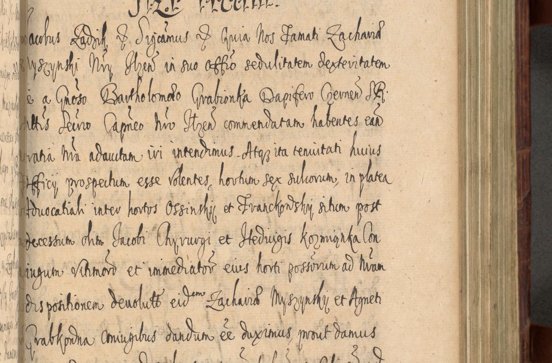 Zdjęcie nr 552 dla obiektu archiwalnego: Volumen IV. Acta saecularia episcopatus Cracoviensis annorum 1636 - 1641, tum et aliquot mensium secundi sub tempus R. D. Jacobi Zadzik, episcopi Cracoviensis, ducis Severiae conscripta