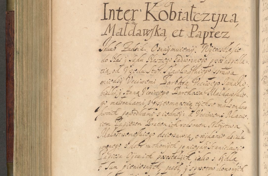 Zdjęcie nr 527 dla obiektu archiwalnego: Volumen IV. Acta saecularia episcopatus Cracoviensis annorum 1636 - 1641, tum et aliquot mensium secundi sub tempus R. D. Jacobi Zadzik, episcopi Cracoviensis, ducis Severiae conscripta