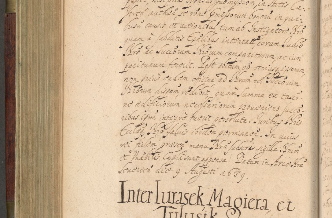 Zdjęcie nr 525 dla obiektu archiwalnego: Volumen IV. Acta saecularia episcopatus Cracoviensis annorum 1636 - 1641, tum et aliquot mensium secundi sub tempus R. D. Jacobi Zadzik, episcopi Cracoviensis, ducis Severiae conscripta