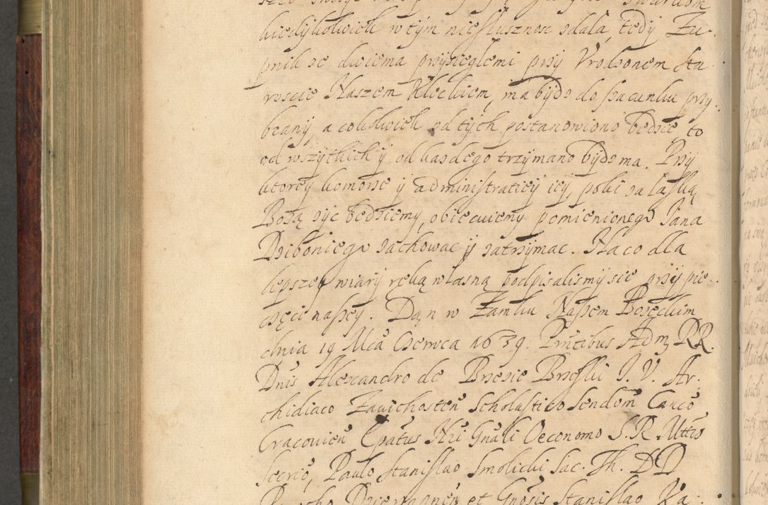 Zdjęcie nr 509 dla obiektu archiwalnego: Volumen IV. Acta saecularia episcopatus Cracoviensis annorum 1636 - 1641, tum et aliquot mensium secundi sub tempus R. D. Jacobi Zadzik, episcopi Cracoviensis, ducis Severiae conscripta
